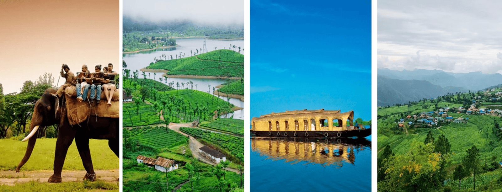 Hill Station, Kerala & Temple Tour Packages – Explore Nature, Backwaters & Spiritual Destinations